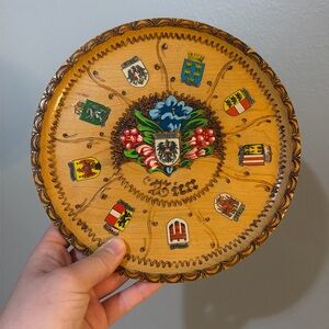 Austrian Coat of Arms Wooden Wall Decor